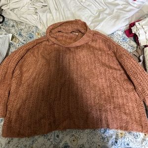 Free people cropped sweater